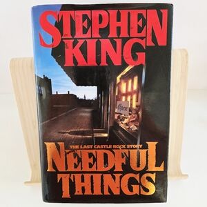 Needful Things Stephen King 1991 Viking HD DJ Clean -Very Good